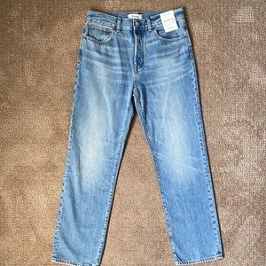 Madewell Longline Straight Jeans
